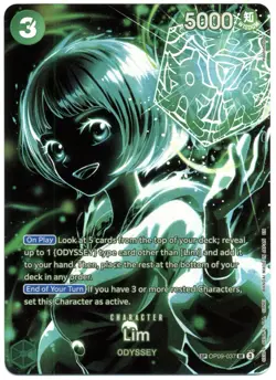 One Piece Card Lim SP Alternative Art OP09-037 SR Legacy of the Master English - Image 1