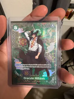 Dracule Mihawk - OP12-030 (SP) OP12-030 The Azure Sea's Seven Foil - Image 1