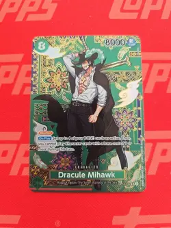 Dracule Mihawk - OP12-030 (SP) OP12-030 The Azure Sea's Seven Foil - Image 1