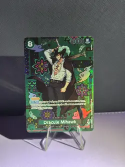 Dracule Mihawk - OP12-030 (SP) OP12-030 The Azure Sea's Seven Foil - Image 1