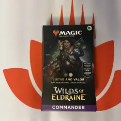 MTG Magic The Gathering Virtue and Valor | Wilds of Eldraine Commander Deck - Image 1