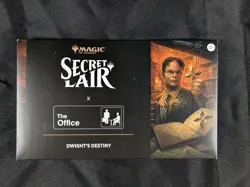 NEW SEALED MTG Secret Lair x The Office Dwight’s Destiny Drop Non-Foil SLD - Image 1