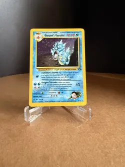 Pokemon TCG Giovanni's Gyarados Gym Challenge Holo Card 5/132 - Image 1