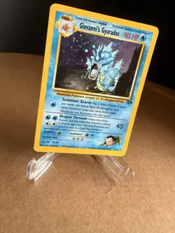 Pokemon TCG Giovanni's Gyarados Gym Challenge Holo Card 5/132 - Image 2