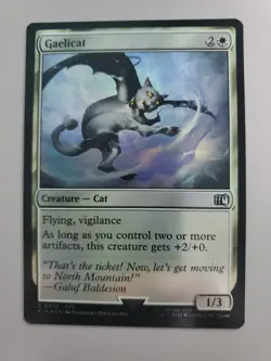 MTG Gaelicat Final Fantasy Foil Common - Image 1