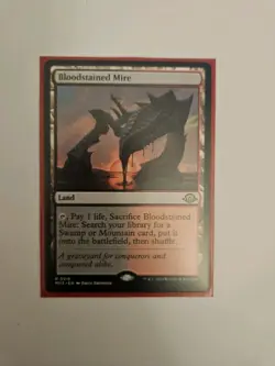 MTG Bloodstained Mire Modern Horizons 3 NM - Image 1