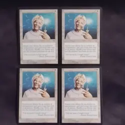 NM Magic The Gathering Enlightened Tutor x4 Instant English White Dan Frazier - Image 1