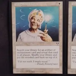 NM Magic The Gathering Enlightened Tutor x4 Instant English White Dan Frazier - Image 2