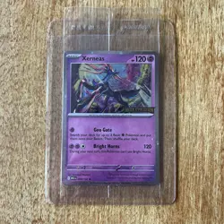 Xerneas 064/132 Mega Evolution Stamped Promo Sealed Pokemon TCG Card ME01 - Image 2