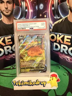 2022 Pokemon Charizard V Ultra Premium Collection #260 PSA 9 Mint - Image 1