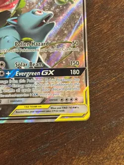 Pokemon TCG Sun & Moon Black Star Promo Tag Team Celebi & Venusaur GX SM167 MP - Image 4