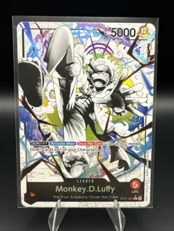 Monkey.D.Luffy (001) (Parallel) ST21-001 Starter Deck EX: Gear 5 Foil - Image 1