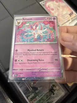 Pokemon Card - TCG: Sylveon - Scarlet & Violet Promos SVP - 172 - Holo - NM T343 - Image 1