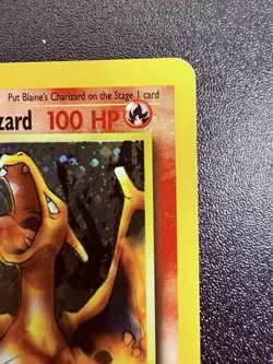 2000 Gym Challenge Blaine's Charizard 2/132 *1st Edition* Holo Pokemon TCG - Image 4
