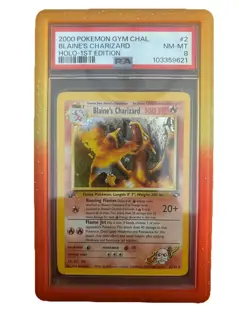 Pokemon Blaine's Charizard Holo 1st Edition Gym Challenge #2/132 - Image 1