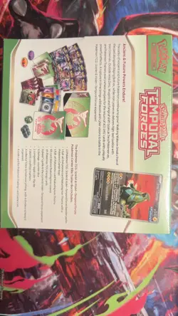 Temporal Forces Pokemon Center Elite Trainer Box ETB New & Sealed - Image 5