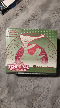 Pokemon Temporal Forces Iron Leaves Pokemon Center Elite Trainer Box ETB Sealed - Image 1