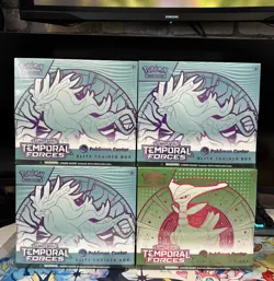 Pokemon TCG Temporal Forces Elite Trainer Box ETB Pokemon Center Sealed x4✅ - Image 1