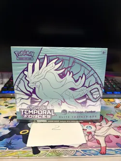 Temporal Forces Walking Wake Pokemon Center Elite Trainer Box (PC ETB) Sealed - Image 1