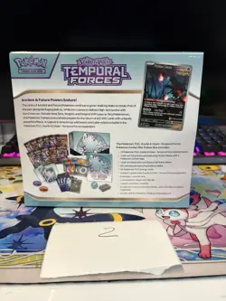 Temporal Forces Walking Wake Pokemon Center Elite Trainer Box (PC ETB) Sealed - Image 2