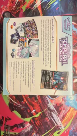 Temporal Forces Pokemon Center Elite Trainer box ETB New & Sealed Walking Wake - Image 4