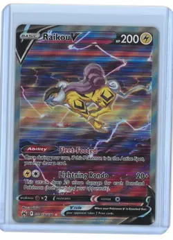 Pokemon TCG Raikou V GG41/GG70 Crown Zenith - Image 1