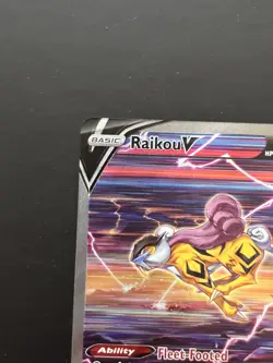 Pokemon TCG Raikou V GG41/GG70 Crown Zenith Galarian Gallery Holo Card Mint - Image 3