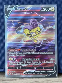 Pokemon TCG - Crown Zenith Galarian Gallery - Raikou V Gg41/Gg70 - Image 1