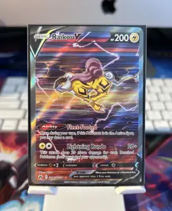 Raikou V GG41/GG70 Pokemon TCG Crown Zenith: Galarian Gallery Holo - Image 1