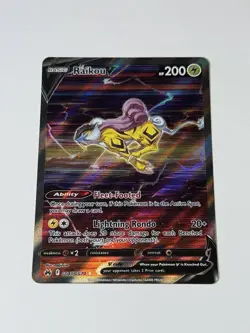 Pokemon Card TCG Raikou V GG41/GG70 Crown Zenith Galarian Gallery NM/M - Image 1