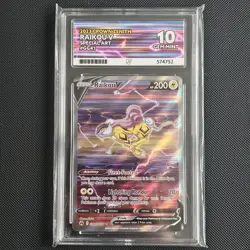 Pokemon TCG: Raikou V GG41/GG70 Crown Zenith Special Art ACE 10 Perfect Subs - Image 1