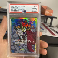 PSA 10 Sogeking Pillars of Strength OP03-122 SEC One Piece - Image 1