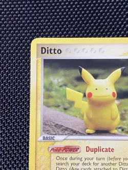 Ditto (Pikachu) 63/113 EX Delta Species Non-Holo Near Mint Pokemon TCG Card - Image 2