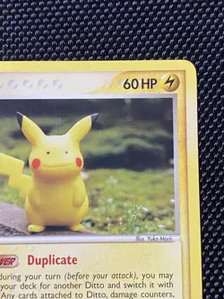 Ditto (Pikachu) 63/113 EX Delta Species Non-Holo Near Mint Pokemon TCG Card - Image 3