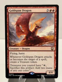 Goldspan Dragon 212 M Commander: Modern Horizons 3 NM MTG - Image 1