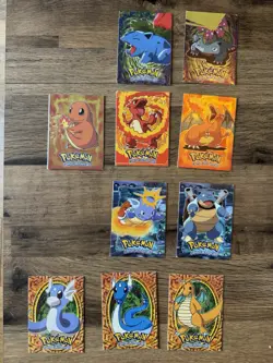 Pokemon 1999 Topps Movie Evolution Pokemon Cards x10 Cards - 3 Holo, E3, E4, E6 - Image 1
