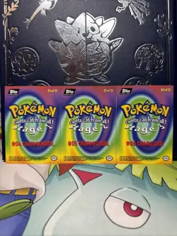 Topps Charizard Charmeleon & Charmander Pokemon Cards 1999 Non Holo NM - Image 4