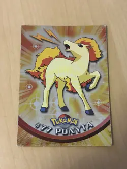 Pokemon Topps 1999 TCG Ponyta #77 & #78 Rapidash Holo Cards - Image 2
