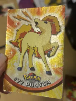 Pokemon Topps 1999 TCG Ponyta #77 & #78 Rapidash Holo Cards - Image 4