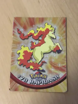 Pokemon Topps 1999 TCG Ponyta #77 & #78 Rapidash Holo Cards - Image 5