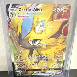 Pokemon TCG Zeraora VMAX Galarian Gallery Crown Zenith GG42/GG70 NM/M Condition - Image 1