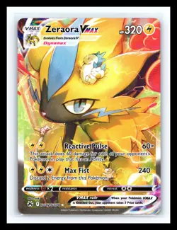 💥 Zeraora VMAX GG42/GG70 Crown Zenith: Galarian Gallery Holo Pokemon 2023 TCG - Image 1