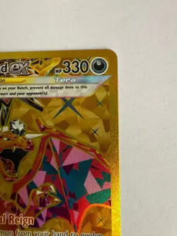 Charizard EX 228/197 Obsidian Flames Gold NM Full Art Hyper Rare Pokemon TCG - Image 3
