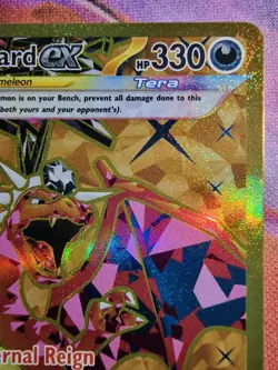 Charizard EX 228/197 Obsidian Flames Gold NM Full Art Hyper Rare Pokemon TCG - Image 3