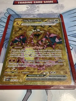 Pokemon TCG Charizard EX 228/197 Obsidian Flames Gold NM Full Art Hyper Rare - Image 4