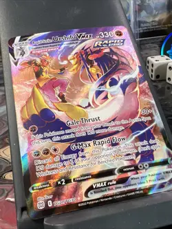 Pokemon TCG Rapid Strike Urshifu VMAX TG21/TG30 Brilliant Stars Trainer Gallery - Image 5