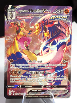 Pokemon Rapid Strike Urshifu VMAX TG21/TG30 SWSH Brilliant Stars Trainer Gallery - Image 1