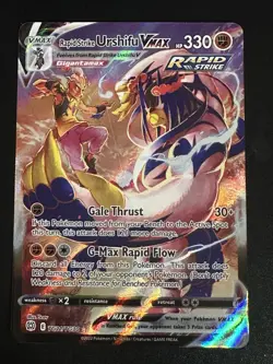 Rapid Strike Urshifu VMAX TG21/TG30 Pokemon Brilliant Stars Trainer Gallery NM - Image 1