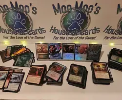 MTG Randomized Lot - 12 Cards - Magic The Gathering- 1 Rare/Mythic 1 Foil Land - Image 1