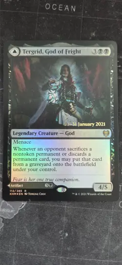 MtG Tergrid, God of Fright Prerelease Promo Foil - Image 1